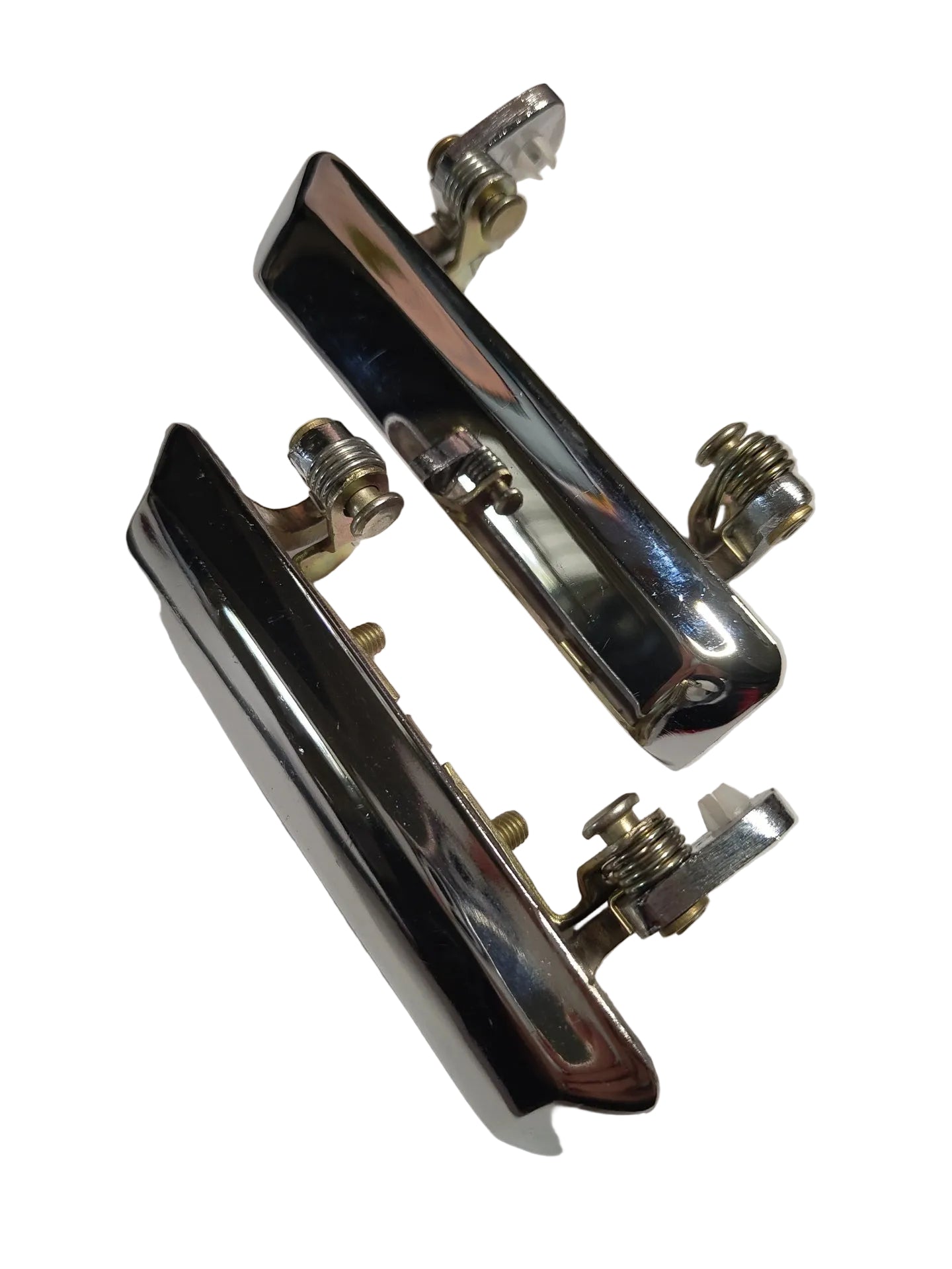 Chrome Metal Outer Door Handle Set