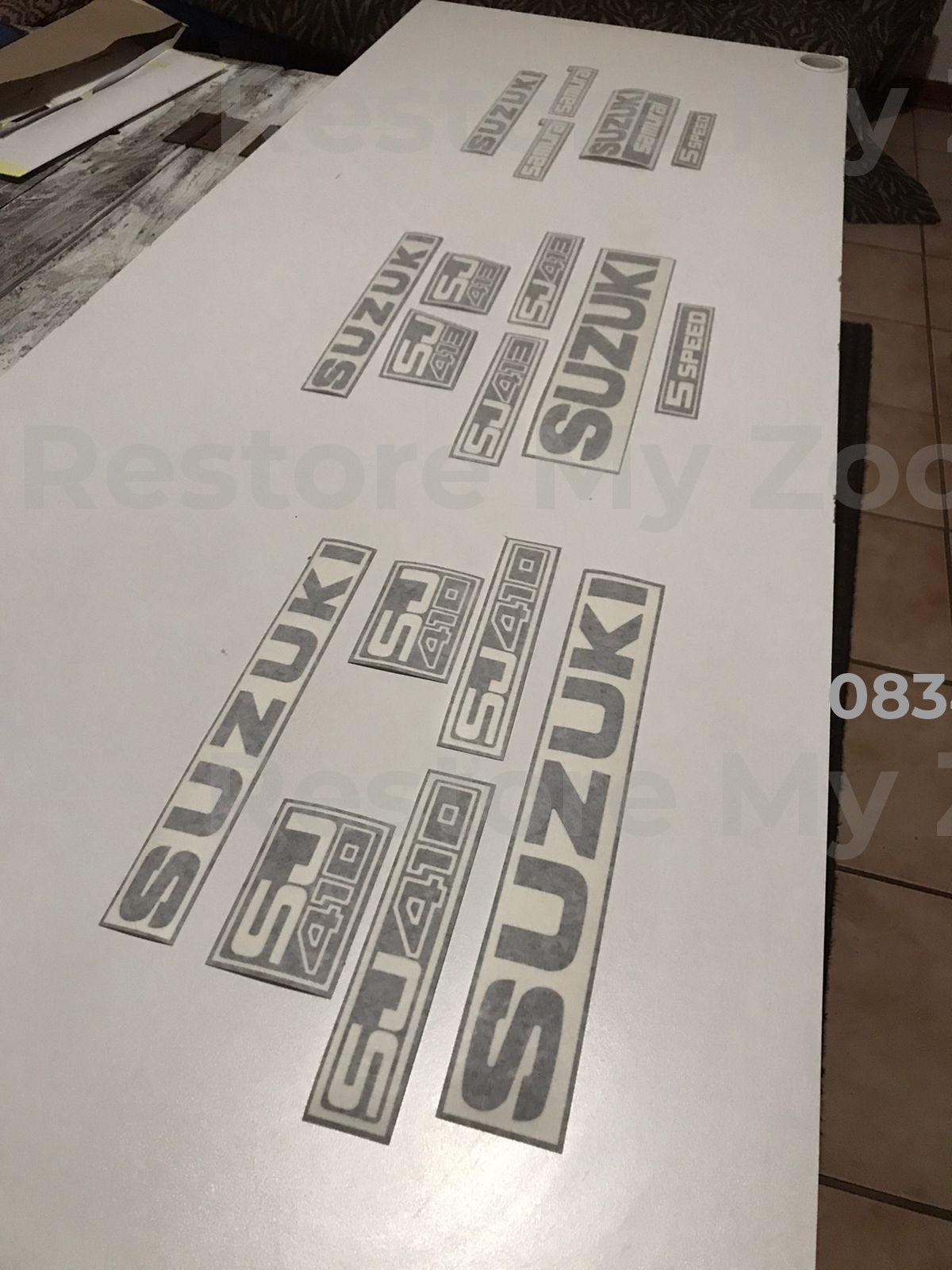 Sjs Engine Sticker Suzuki SJ/Samurai Stickers – Restore My Zook