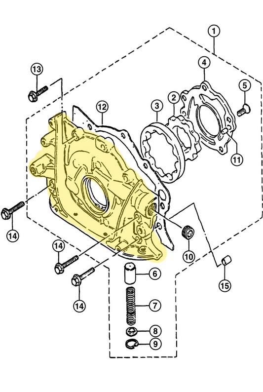 Oil Pump (1300cc)