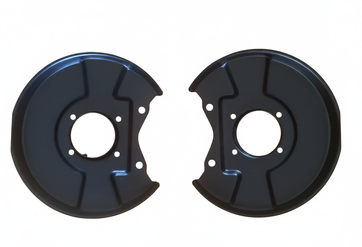 Front Brake Backing Plate Set